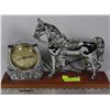 Image 1 : VINTAGE HORSE CLOCK