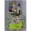 Image 1 : ANTIQUE HAND PAINTED TRINKET BOX