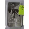 Image 1 : 2015 YEAR OF THE GOAT 5oz .999 FINE SILVER BAR