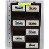 Image 1 : 7 ANTIQUE REPLICA CARS IN WOOD CASES