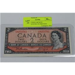 1954 TWO DOLLAR NOTE BEATTIE/COYNE 1ST PRINTING