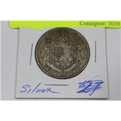 1938 GEORGE VI SILVER 50 CENT