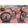 Image 1 : INFINITY 21SPD MTN BIKE W/ FULL SUSP ALUM. FRAME