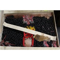 NEW 8PCS CHAIN SLINGS