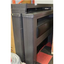 3 BOOKSHELVE HEADBOARDS WITH 2 FOOTBOARDS