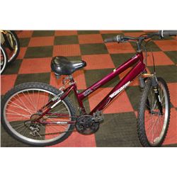 MONGOOSE 21SPD LADIES MTN BIKE W/ FRONT SUSP