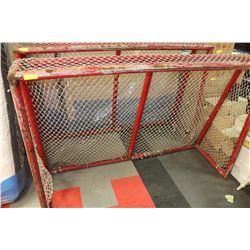USED REGULATION SIZED HOCKEY NET X2