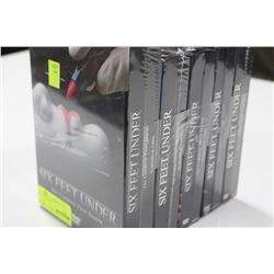 SIX FEET UNDER SEASONS 1-5 DVD SETS