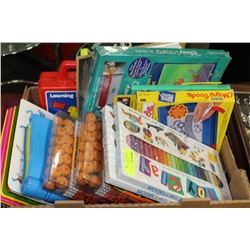 FLAT OF CHILDRENS CRAFT TOYS