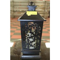 DECORATIVE LANTERN STYLE CANDLE HOLDER