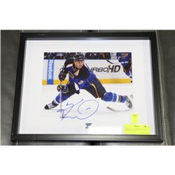 FRAMED & AUTOGRAPHED KEITH TKACHUK PHOTO
