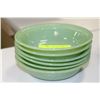 Image 1 : 6 FIREKING JADEITE BOWLS