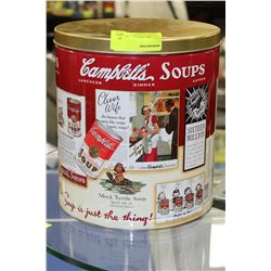CAMPBELL SOUPS COLLECTABLE TIN