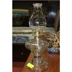 GLASS OIL LANTERN
