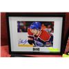 Image 1 : FRAMED & AUTOGRAPHED OSCAR KLEFBOM PHOTO