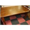 Image 1 : NEW BROWN ASHLEY 37" X 60"  TABLE