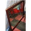 Image 1 : WOOD FRAMED DRESSER MIRROR