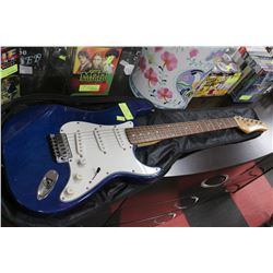 JAY TURNER BLUE ELECTRIC GUITAR