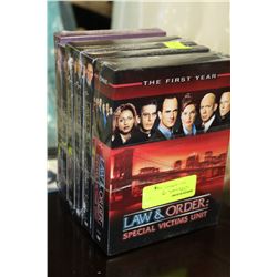 6 SEASONS OF LAW AND ORDER SPECIAL VICTIMS UNIT