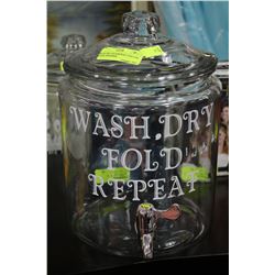 2 GALLON DRINK DISPENSER , WASH DRY