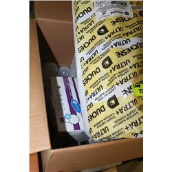 BOX OF ASSORTED LED LIGHT BULBS