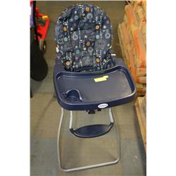 COSCO PADDED SEAT HIGH CHAIR