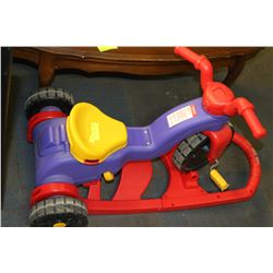 FISHER PRICE ROCK, ROLL N RIDE