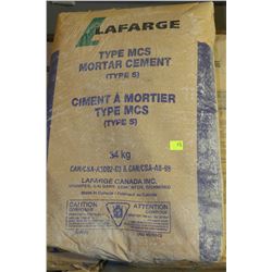 34KG BAG OF MORTAR CEMENT