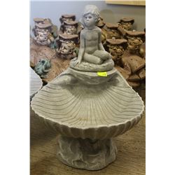 NEW STONE BIRDBATH