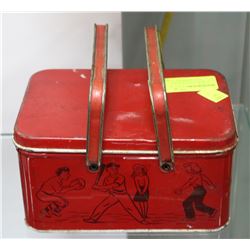 1950'S GRAPHIC LUNCHBOX