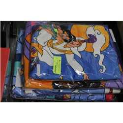 4 DISNEY ALADDIN TOWELS