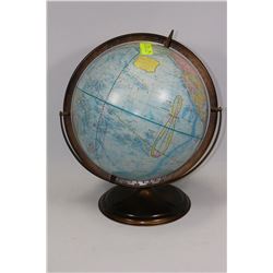 VINTAGE GLOBE SHOWING USSR
