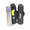 Image 1 : 2 OLYMEL STAINLESS STEEL TRAVEL THERMOS W/ CASE