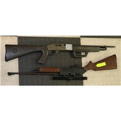 PAIR OF .177 CALIBER HAND PUMP AIR RIFLES