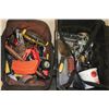 Image 1 : DEWALT TOOL BAG STUFFED WITH ASSORTED TOOLS