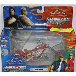 NEW JOY RIDE ORANGE COUNTY CHOPPER FIRE BIKE MODEL