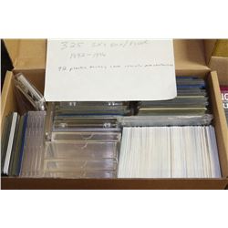 BOX OF 300+ SKY BOX / FLEER 1992-96 HOCKEY CARDS