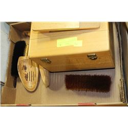 VINTAGE 1966 RONSON ROTOSHINE PORTABLE KIT