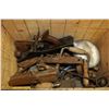 Image 1 : BOX OF OLD HAND TOOLS