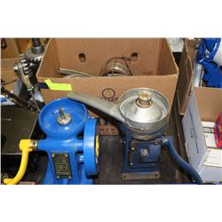 PAIR OF CREAM SEPARATORS INCLUDES BOX OF