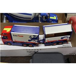2PC EURO TRANS TRUCK MODEL
