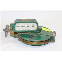 VINTAGE 4mm BRASS WIRE METER BLOCK