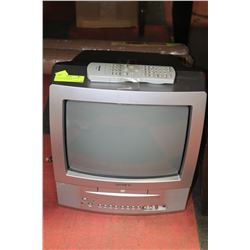 110V RV TV WITH BUILT IN DVD PLAYER WITH REMOTE