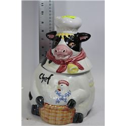 1955 SUNSHINE CHEF COW COOKIE JAR