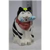 Image 1 : 1960'S TAIWAN CAT WITH FISH COOKIE JAR