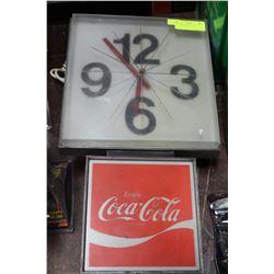 COCA-COLA WALL CLOCK