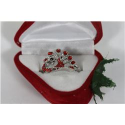 STRAWBERRY WITH PEACOCK RING