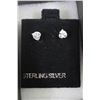 Image 1 : .925 SILVER EARRINGS WITH CUBIC STONES