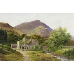 James Stephen Gresley (1829 - 1908), - James Stephen Gresley (1829 - 1908), A Derbyshire Farm, t...