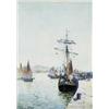 Image 1 : John Ernest Aitken (1881 - 1957), - John Ernest Aitken (1881 - 1957), Waiting For The Cargo, sig...